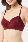 Amante Double Layered Wired Full Coverage Super Support Bra - Rio Red — thumbnail 4
